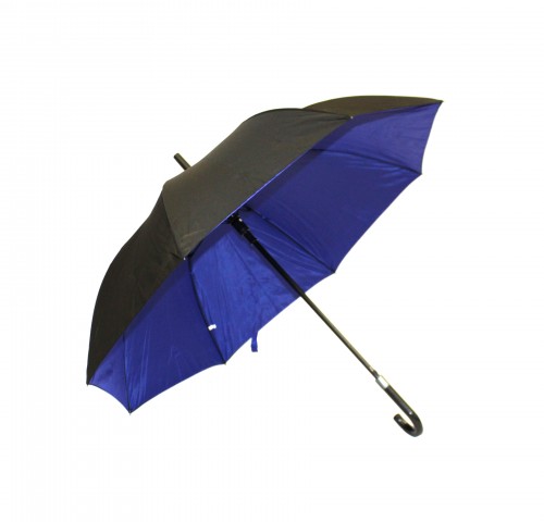 Зонт-трость с двухслойным куполом 8 спиц