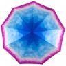Зонт женский 3 сложения полуавтомат "Акварель микс" диаметр купола 110 см 9 спиц