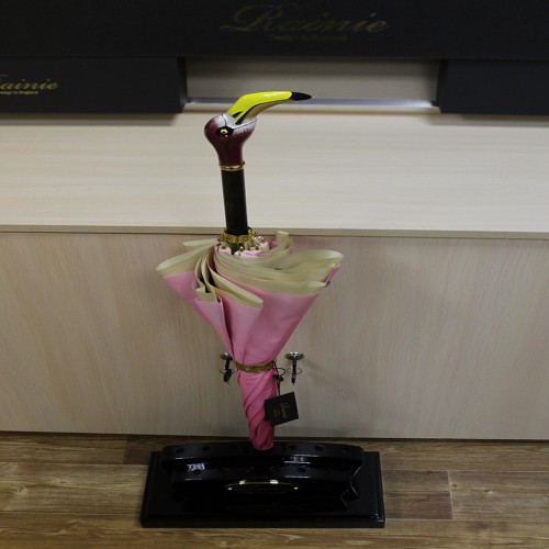 Зонт-трость Rainie с ручкой в форме фламинго 1912